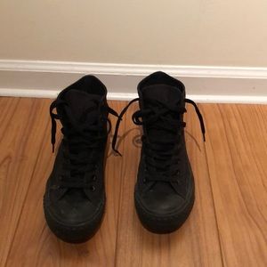 All black converse